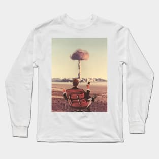 Current Affairs - Surreal/Collage Art Long Sleeve T-Shirt